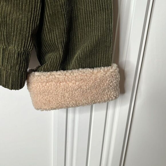 ALTAR'D STATE Sophie Cord Sherpa Trim Jacket Size S NWT - Picture 7 of 10